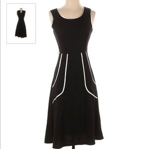 Black A-Line Dress w/ Pockets